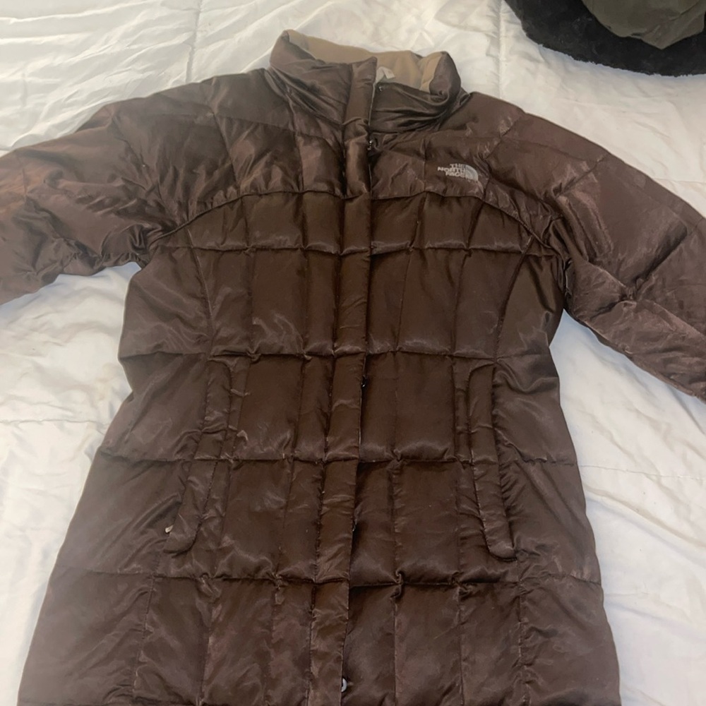 SOLD…North face girls large parka